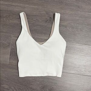 Lululemon white align tank